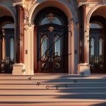 puerta entrada casa lujo (2)