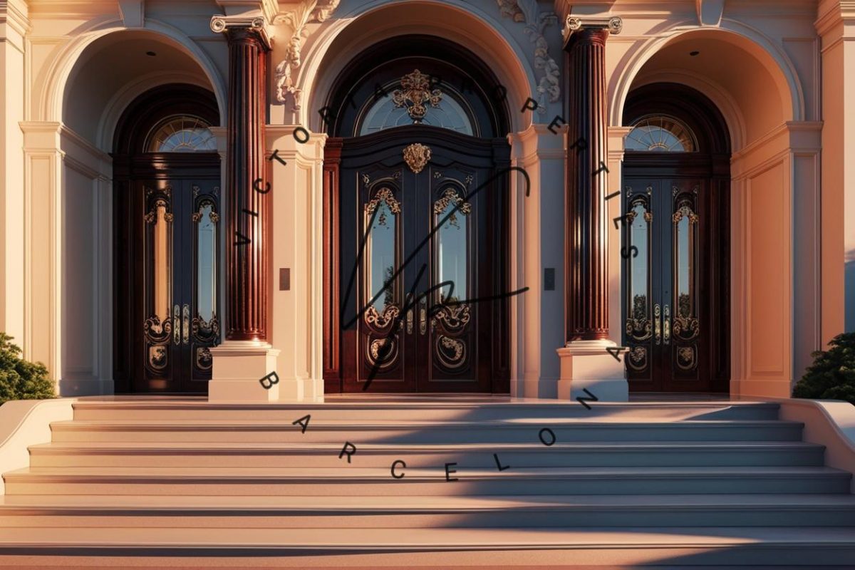 puerta entrada casa lujo (2)